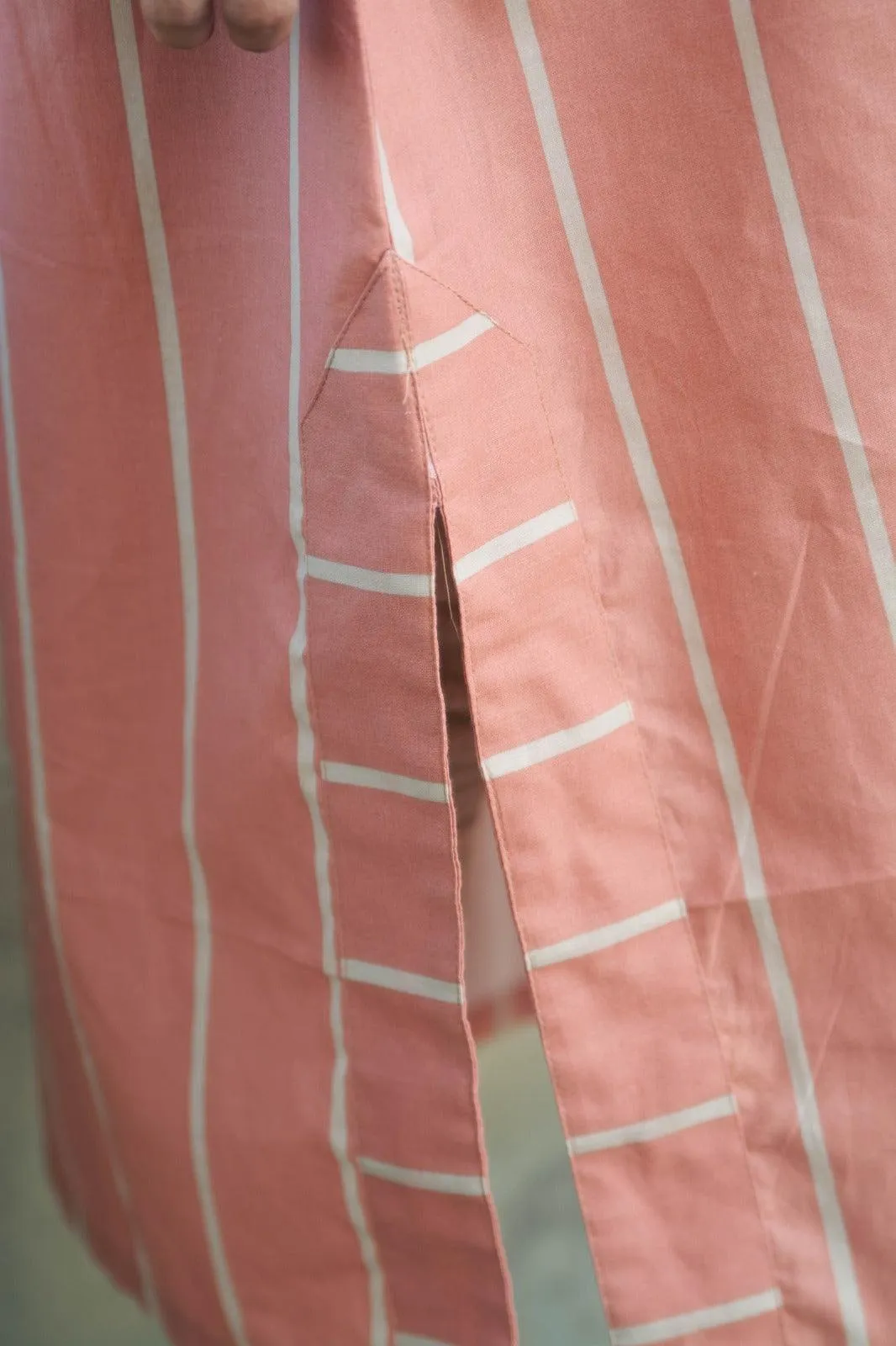 Selene - Light Pink Spring/Summer Long Tunic