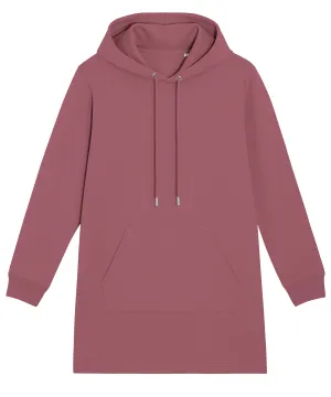 Stella Streeter womens hoodie dress (STDW143) | Hibiscus Rose