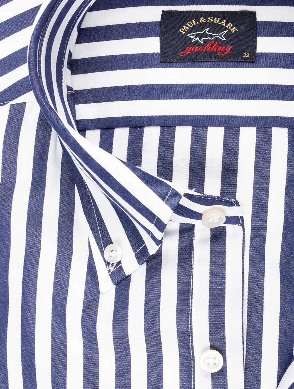 Stripe Buttondown Shirt Blue