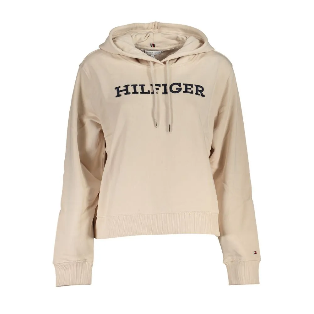 Tommy Hilfiger Beige Cotton Women Sweater