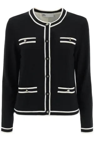 Tory Burch Kendra Merino Wool Cardigan