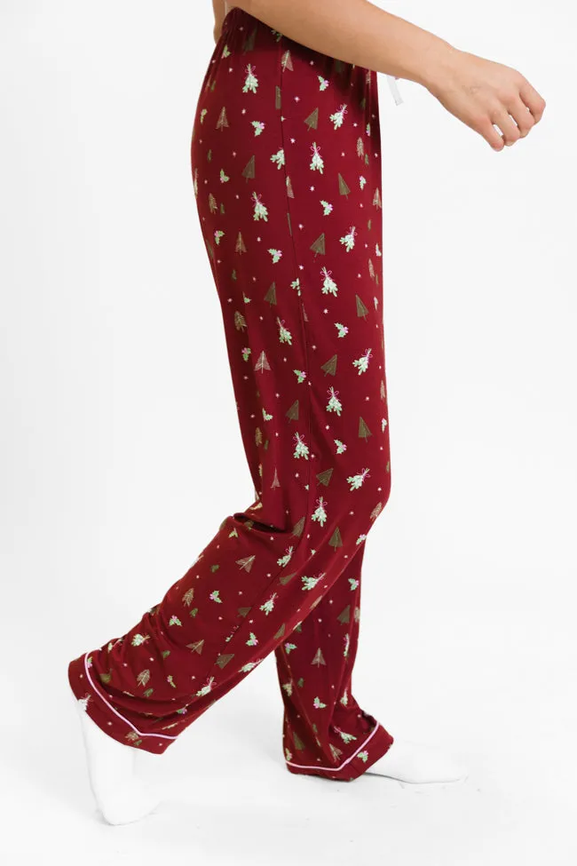 Under The Stars In Spruced Up Bamboo Pajama Pants FINAL SALE