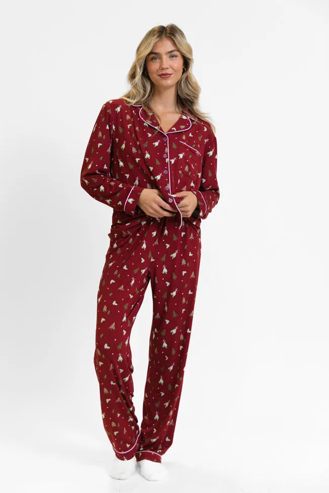 Under The Stars In Spruced Up Bamboo Pajama Pants FINAL SALE