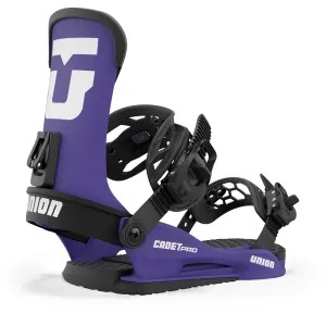 Union Cadet Pro Snowboard Bindings Kids 2024 Purple