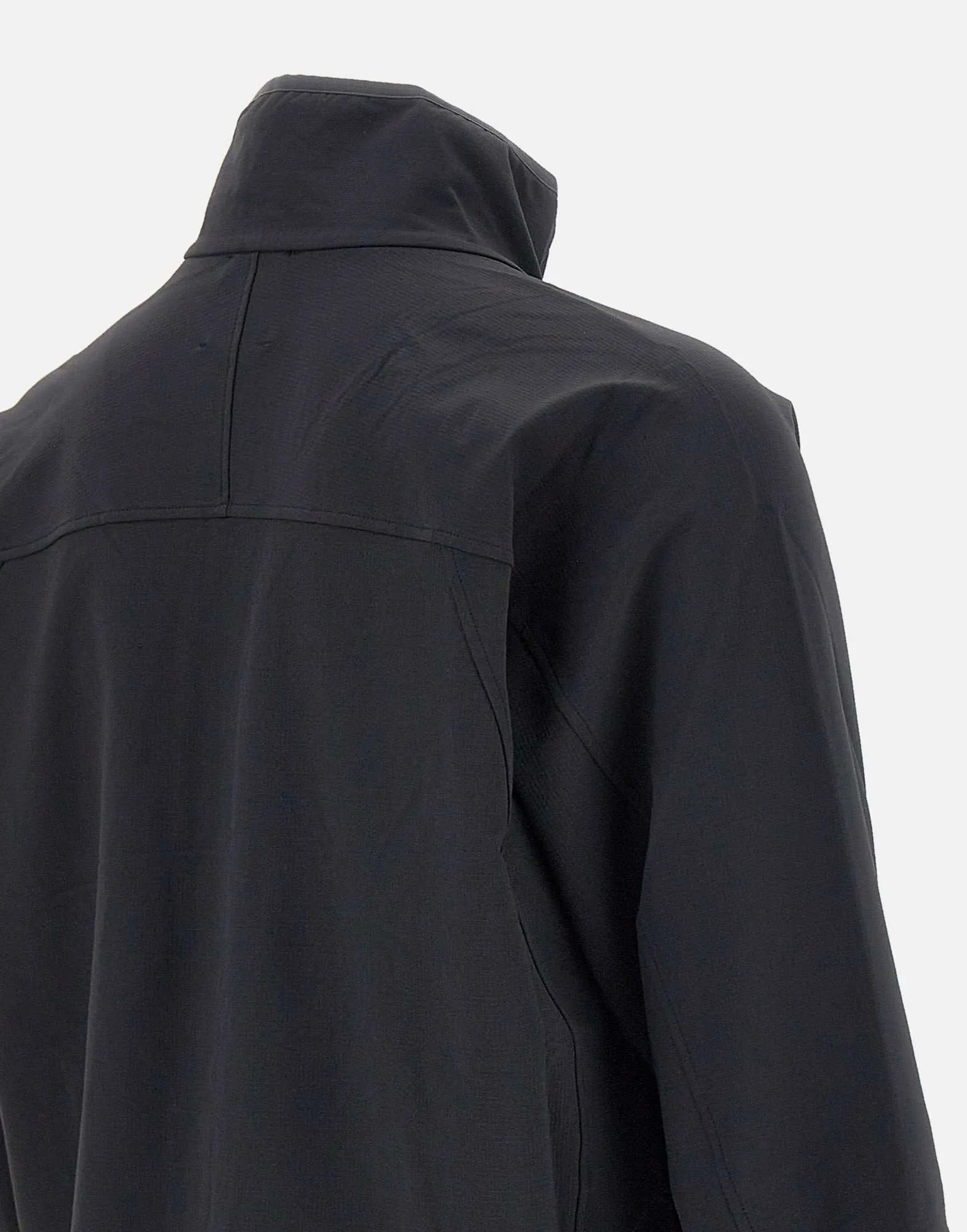 Unisex Black Softshell Jacket