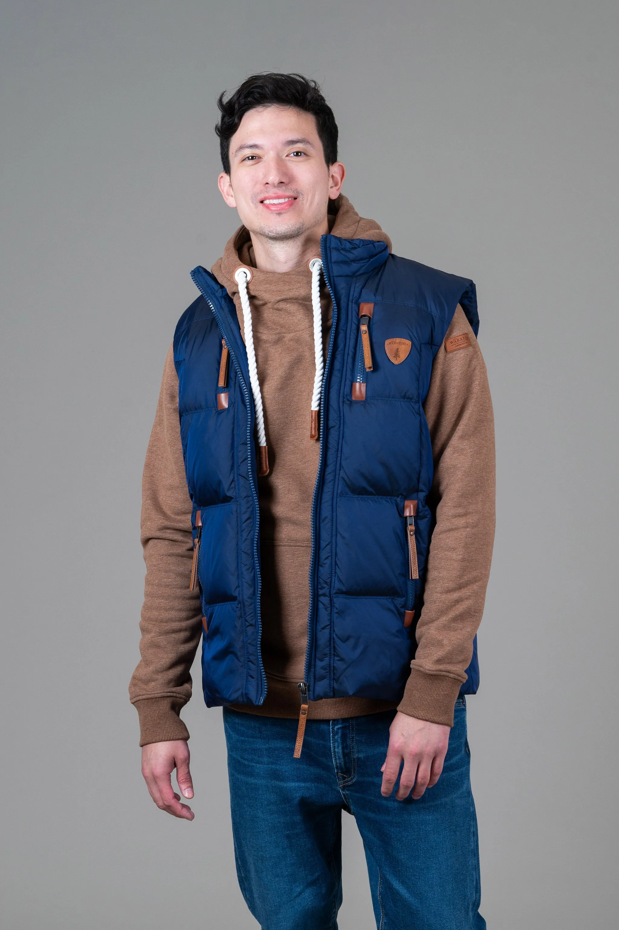 Vick Navy Puffer Vest