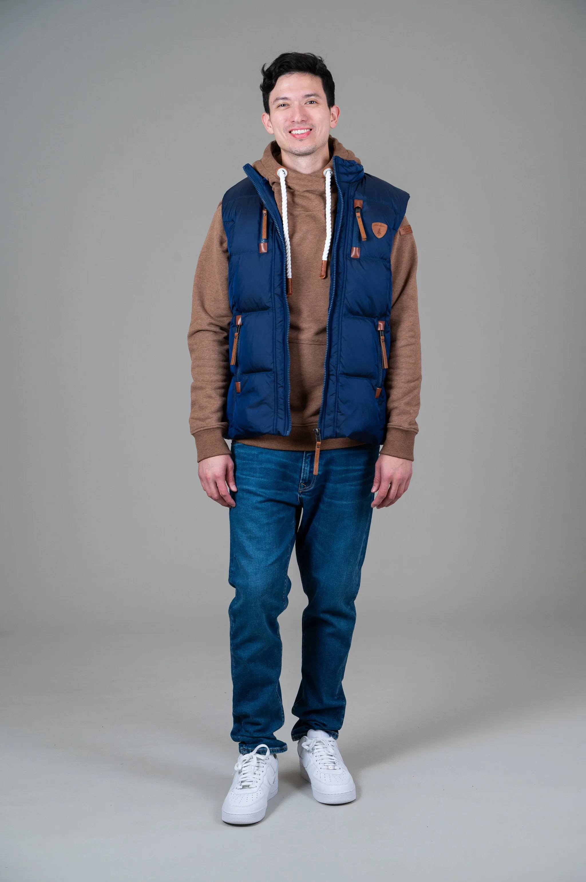 Vick Navy Puffer Vest