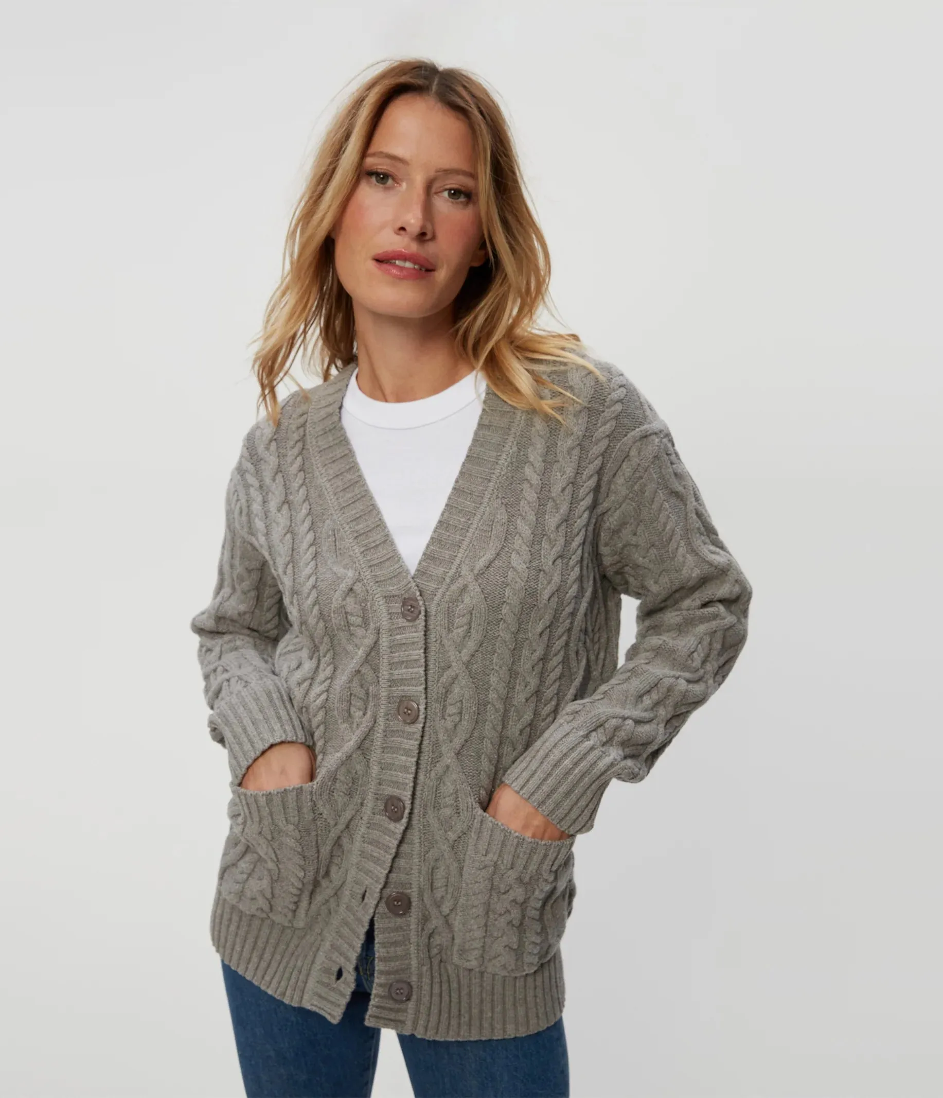 Walsh Cable Cardigan