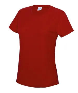 Womens cool T | Fire Red