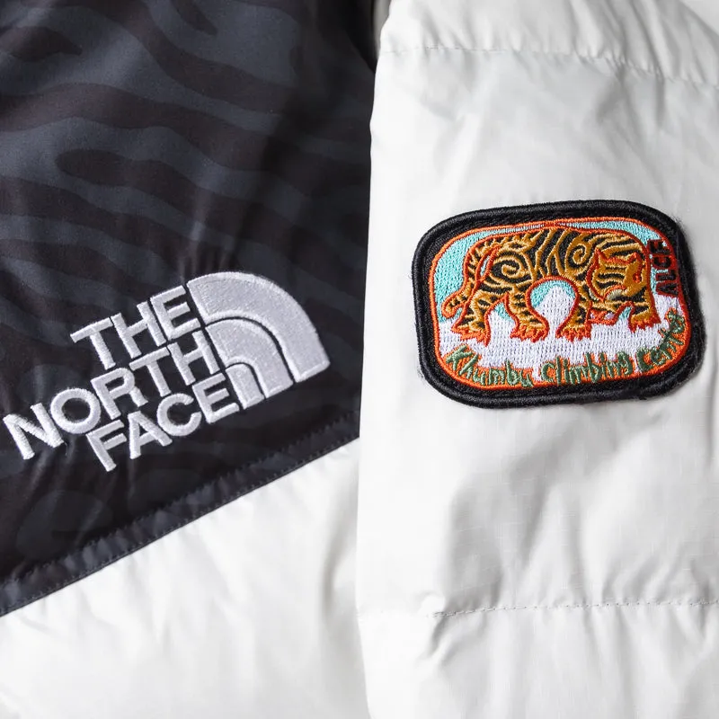 Women's The North Face 1996 Retro Nuptse Jacket - White Dune/Black