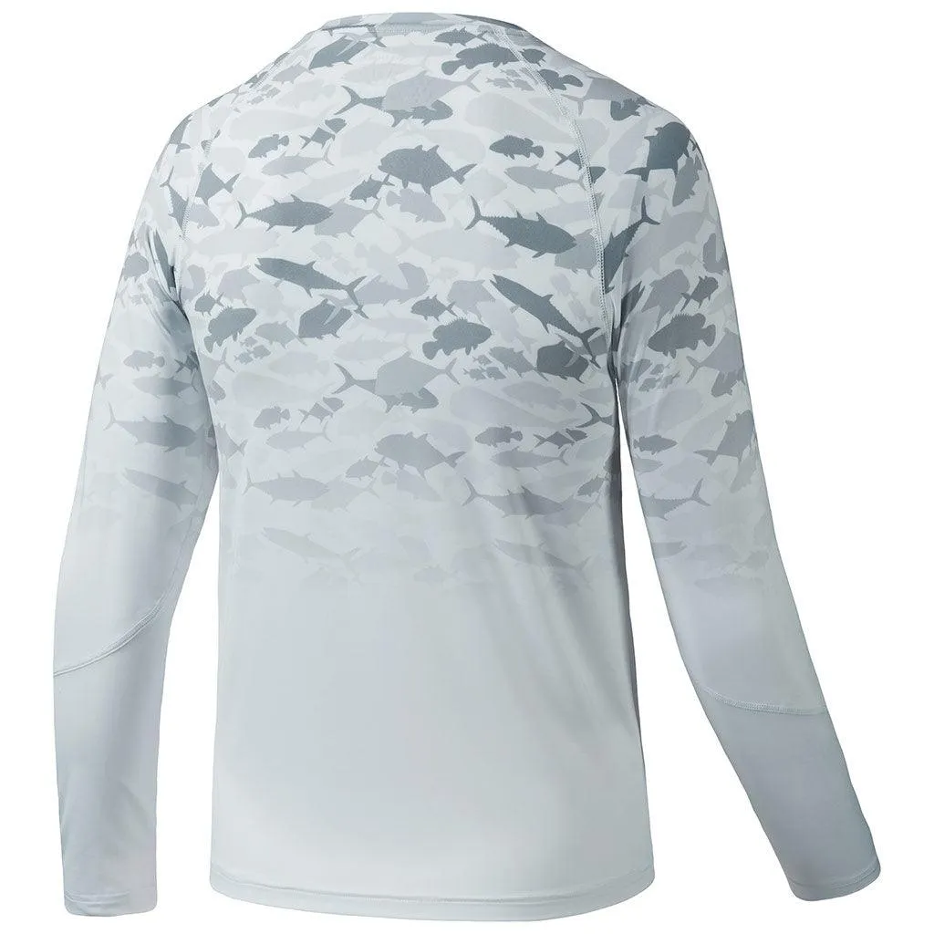 Youth UPF50  Camo Long Sleeve Fishing Shirt FS14Y